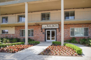 The front entrance to Balboa