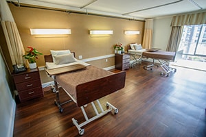 Patients shared room at Balboa