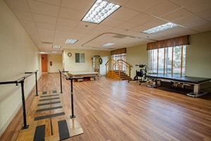 The rehab gym at Balboa